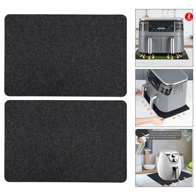 Kitchensafe Hitzebeständige Matte Set für Luftfritteusen leicht zu schiebende