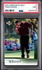 2001 Upper Deck Golf Tiger Woods #1 PSA 9 MINT RC ROOKIE