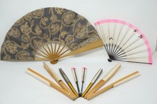 Ventagli Giapponesi Collezione 10 Ventagli Sensu Originali Vintage dal...