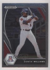 2021 Panini Prizm Draft Picks Donta' Williams #PDP106 19sj