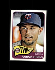 2014 Topps Heritage #419 Aaron Hicks