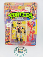 TMNT Vintage Teenage Mutant Ninja Turtles Fugitoid Sealed on Card 1990