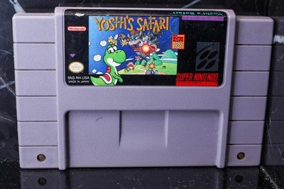 Yoshi's Safari (Super Nintendo Entertainment System, 1993) Authentic SNES Cart