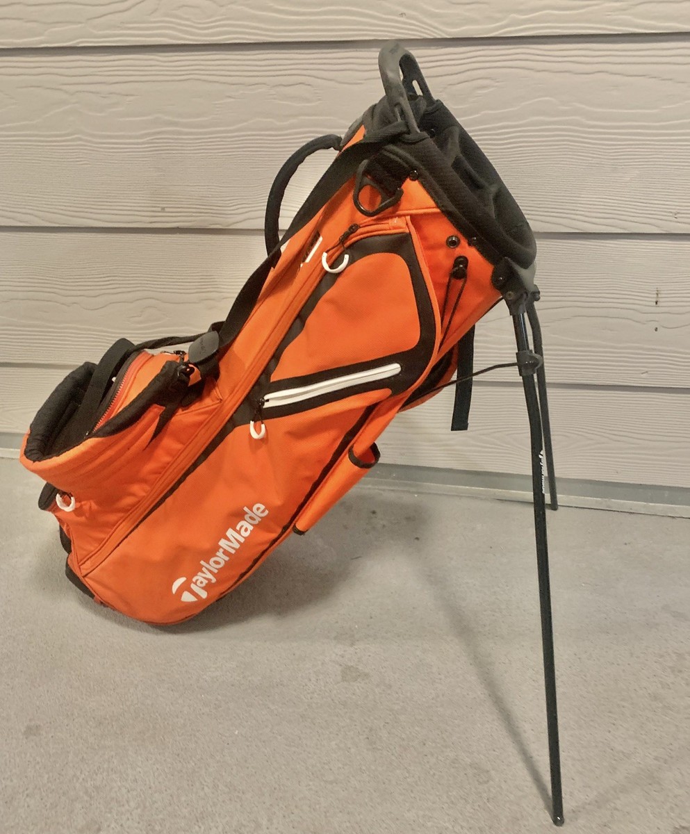 TaylorMade Flextech Premium Carry Stand Bag - Orange Taylormade