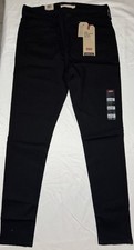 Levi's 720 High-Rise Super Skinny Women's Jeans Black Denim- 30W x 28L  10S 