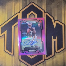 2023 Prizm #322 Dorian Thompson Robinson Pink Prizm Rookie Auto Browns