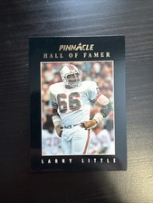1993 Pinnacle #356 Larry Little Hall of Fame