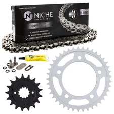 Sprocket Chain Set for Honda VT750C VT750CD 17/41 Tooth 525 O-Ring Front Rear