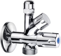 "Maschinen-Eckventil 3/8\" Chrom"