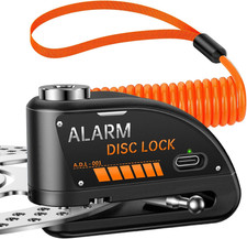 Motorcycle Disc Brake Lock With 120db Alarm Rechargeable Waterproof Motorcycle Motorcycle Disc Brake Lock With 120db Alarm Rechargeable Waterproof Motorcycle