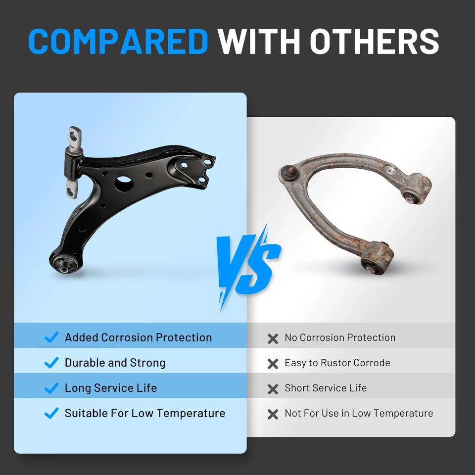 6 件前下控制臂球接头摇杆适用于 2006 - 2008 雷克萨斯 RX400h 3.3L — 第 4/4 张图片