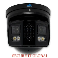 Montavue 4K 8MP IP67 AI Panoramic Turret Network Security Camera  2-Way Audio