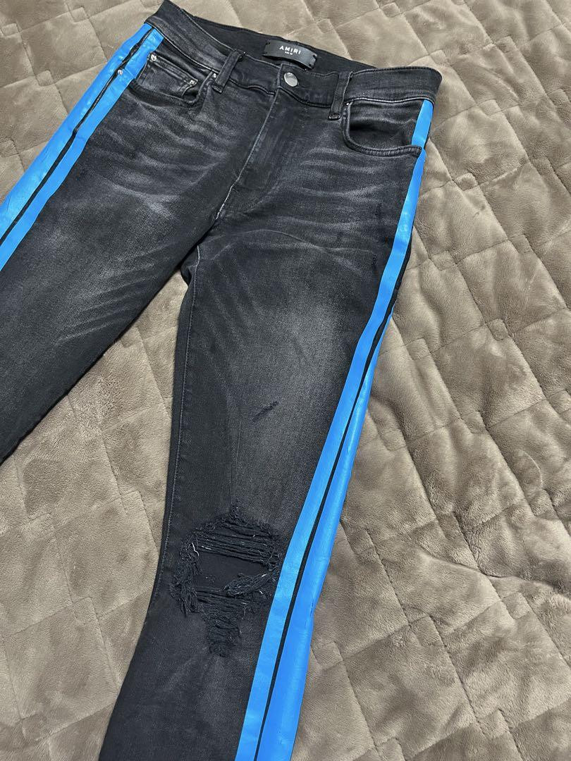For MEN Amiri Amiri Blue Stripe Skinny Jeans | eBay For MEN Amiri Amiri Blue Stripe Skinny Jeans | eBay