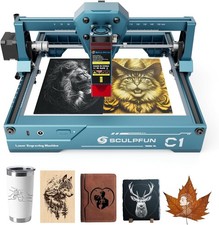Sculpfun C1 Mini Laser Engraver 3W Ultra Fine Spot 150x130mm Engraving Area