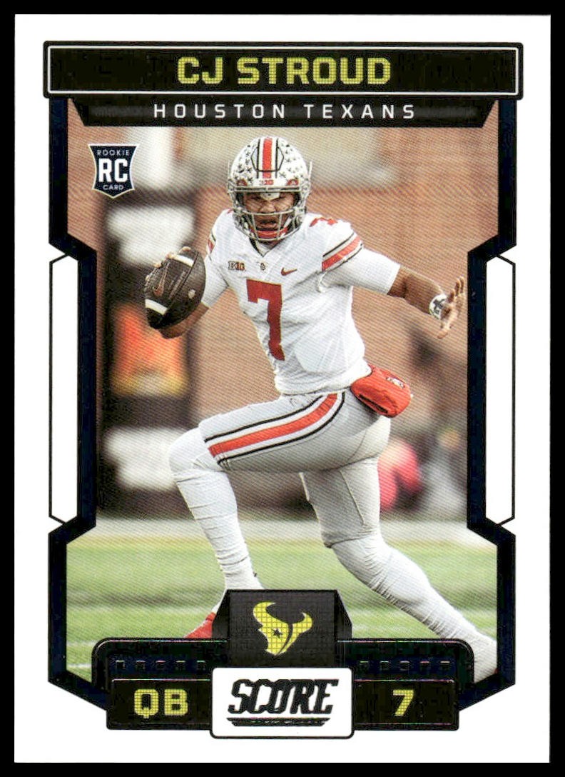 2023 Score #302 C.J. Stroud RC Rookie Houston Texans