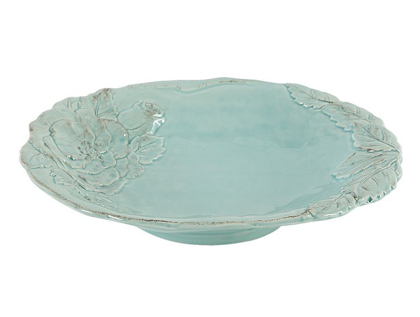 Suppenteller, Pastateller Romantica D. 24Cm TüRkis GrüN Keramik Virginia Casa-image