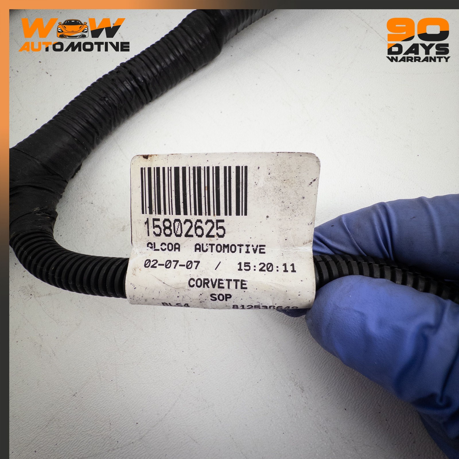 05-13 CHEVROLET CORVETTE C6 AUTOMATIC TORQUE TUBE TRANSMISSION HARNESS OEM