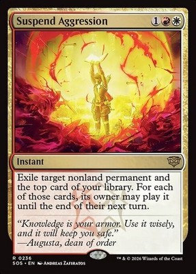 Suspend Aggression Secrets of Strixhaven Regular