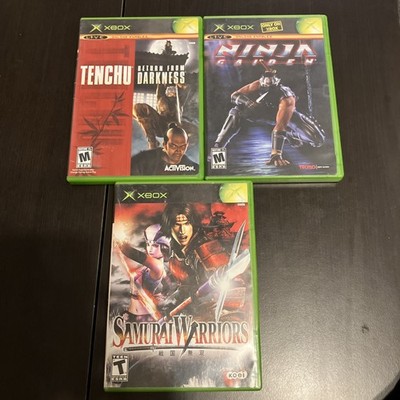 XBOX Ninja & Samurai Bundle - Tenchu, Ninja Gaiden, Samurai Warriors all CIB