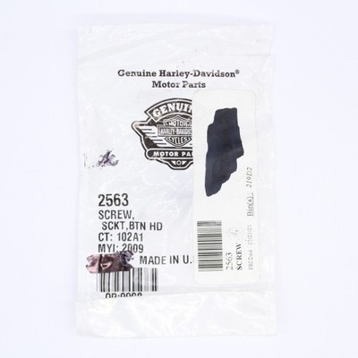 Harley-Davidson Screw Part Number - 2563 | eBay