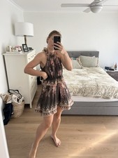 Zimmermann Illuminate Flutter Floral Dress - size 1 - GENUINE SAMPLE