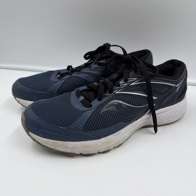 Saucony Mens Cohesion 14 S20628-3 Blue Running Shoes Sneakers Size 10