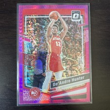 2023-24 Donruss Optic De’Andre Hunter 194 Pink Hyper Prizm Cavaliers Hawks