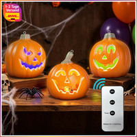 Halloween Deko KüRbis LED Herbstdeko FüR Outdoor Indoor Dekoration