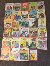 Sesame Street Book Club Lot of 29 1980s Muppets Vintage Hardcover Books VG