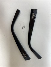 Maui Jim MJ219-03 PUNCHBOWL 135 Black Temple Arm Parts with Screws YJ40