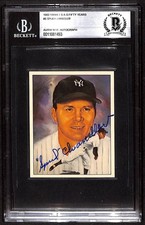 1983 TCMA 50 Years of New York Yankees #6 Spud Chandler BGS Authentic Auto