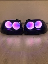 honda crx del sol Taillights infinity clear LED RGB JDM Race