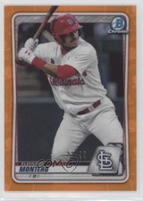 2020 Bowman Chrome Prospects Orange Refractor 22/25 Elehuris Montero #BCP-32 0t2