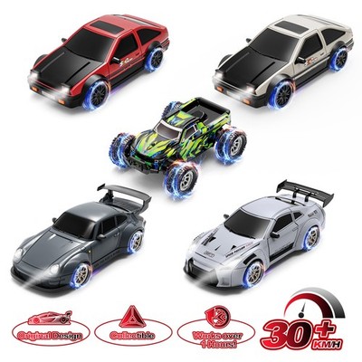 RC Drift Car 4WD 1:24 GTR Porsche AE86 Remote Control Racing Stunt Car Toy Gift