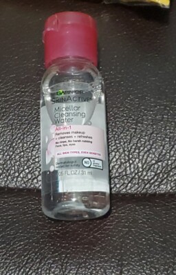6 Garnier Skin Active Micellar Cleansing Water Travel Size Brand New - 