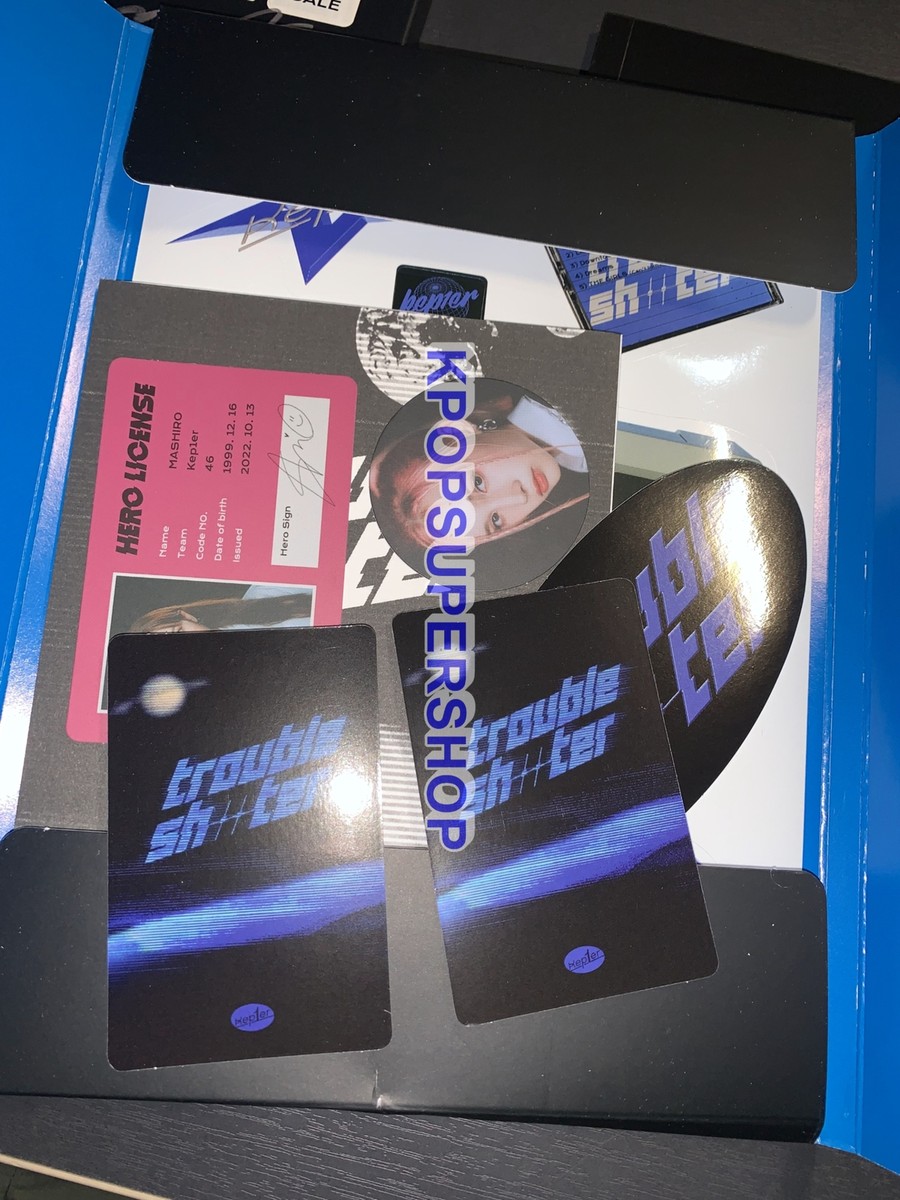 KEP1ER 3rd Mini Album Troubleshooter Autographed Signed CD