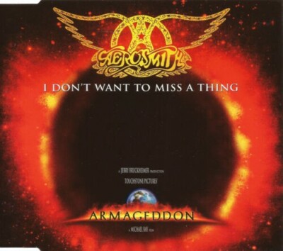 Aerosmith - I Don't Want to Miss a Thing 3 Tracks Cd Top
