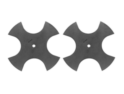 Edge 40 Confezione 2 Lame Oregon 40-843 Per Tagliabordi: Misura 9 X 1/2 X 0.090 Pollici, Forma A Stella Lame Oregon 40-843 9x1/2x0.090 Pollici Stella Per Rifinitore - Foto 5