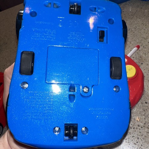 2 Little Tikes RC Bumper Cars ~Works Great W/O Original Drivers Red & Blue Cars - Picture 16 of 23