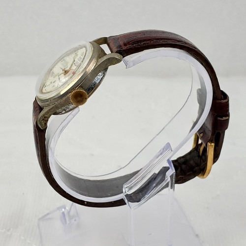 RARE VINTAGE LUCERNE UNBREAKABLE MAINSPRING SWISS MADE WOMEN'S WATCH FOR PARTS - Picture 4 of 10