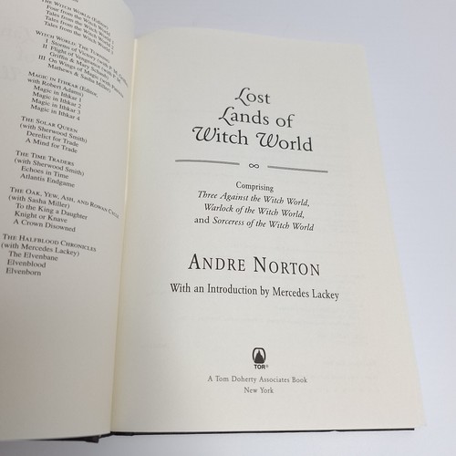Lost Lands of Witch World Hardcover Book by Andre Norton Witch World Chronicles - Picture 7 of 14