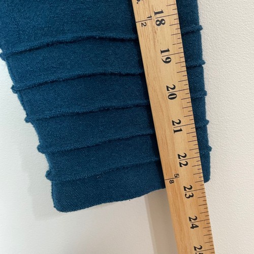 Beyond Threads Women's Size M Alpaca Wool Blazer Jacket Blue Made in Peru - Picture 16 of 18