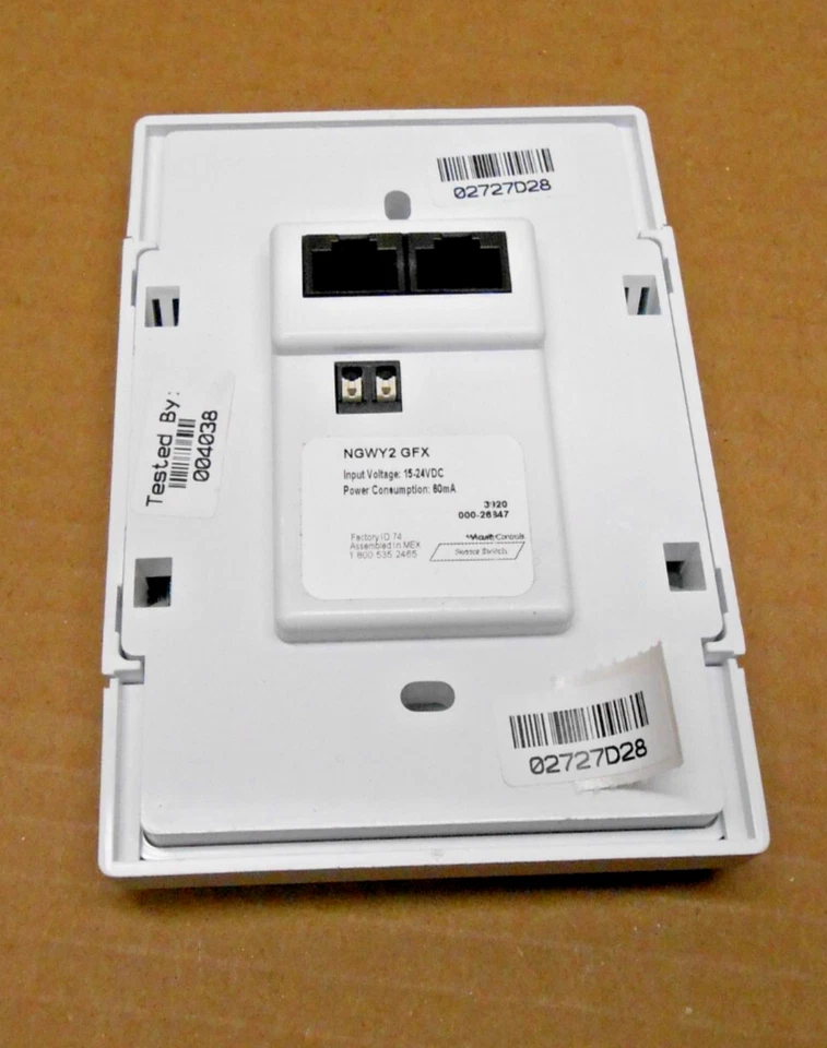 ACUITY CONTROLS NGWY2 GFX GRAPHIC TOUCHSCREEN CONTROL SWITCH LOW VOLT (41 AVAIL) - Image 2 of 4