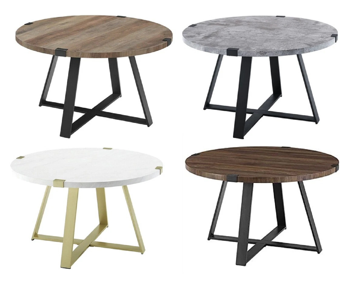 Metal wrapped 2024 coffee table