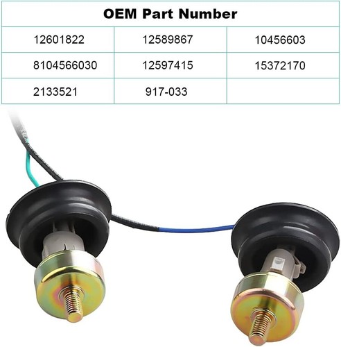 Pair Fit ACDelco 213-3521 Knock Sensors For Chevy Silverado Express GMC 12589867 - Picture 4 of 12