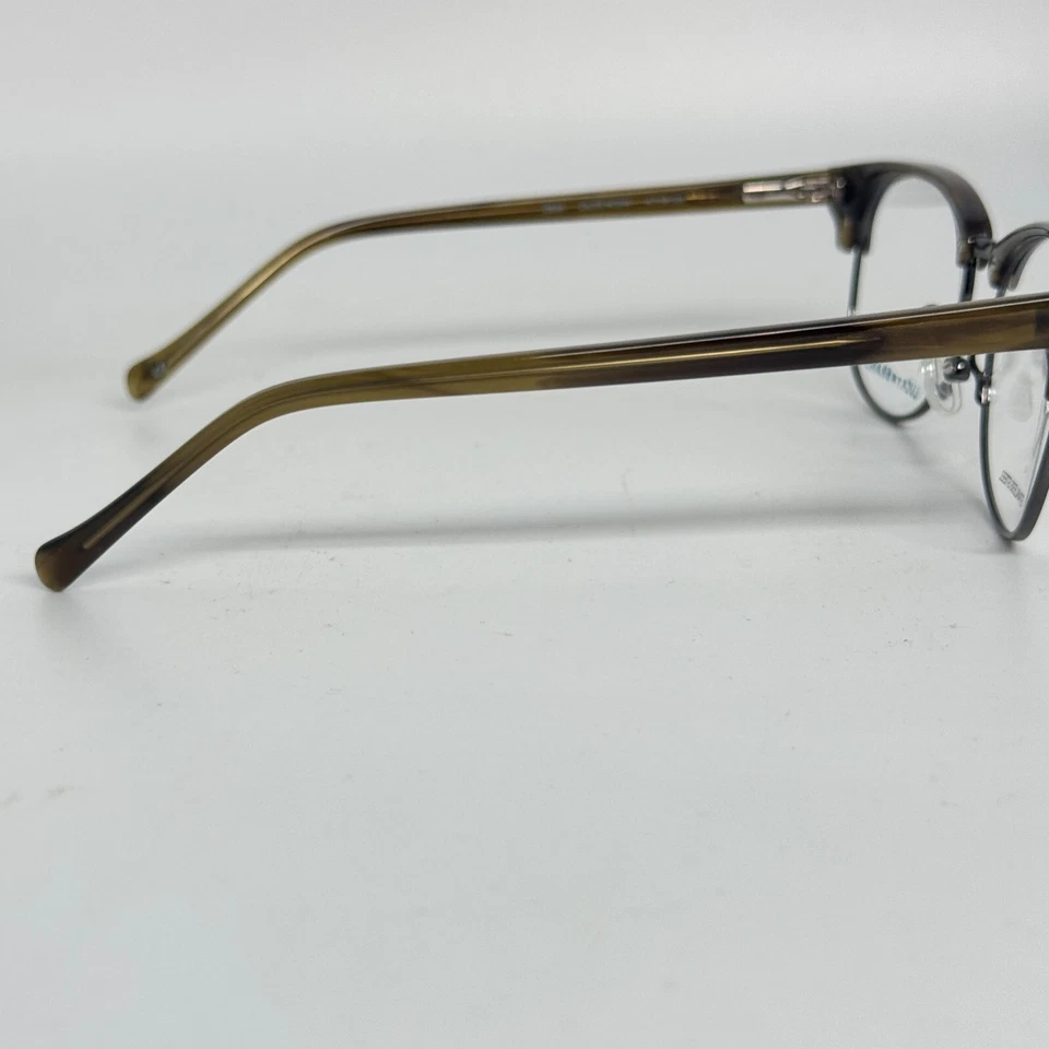 Monturas de gafas para niños Lucky Brand D806 OLIVE HORN marrón gris 47-16-125 H16446 Foto 4 de 4