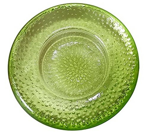 Set of 3 Glass Tealight Candle Holders 3" Colored Votive Home All Occasion