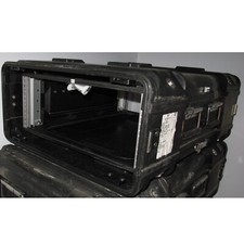 Rackmount 04U x24 ECS Legacy Composite Shock Mount Rack Black Case Shockmount A