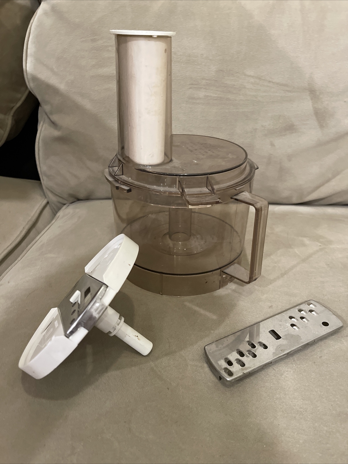 Hamilton Beach Scovill 7024 Food Processor Working Bowl Amber Blade