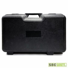 Hard Plastic Case Heavy Duty Carrying Case with Foam Insert, Black